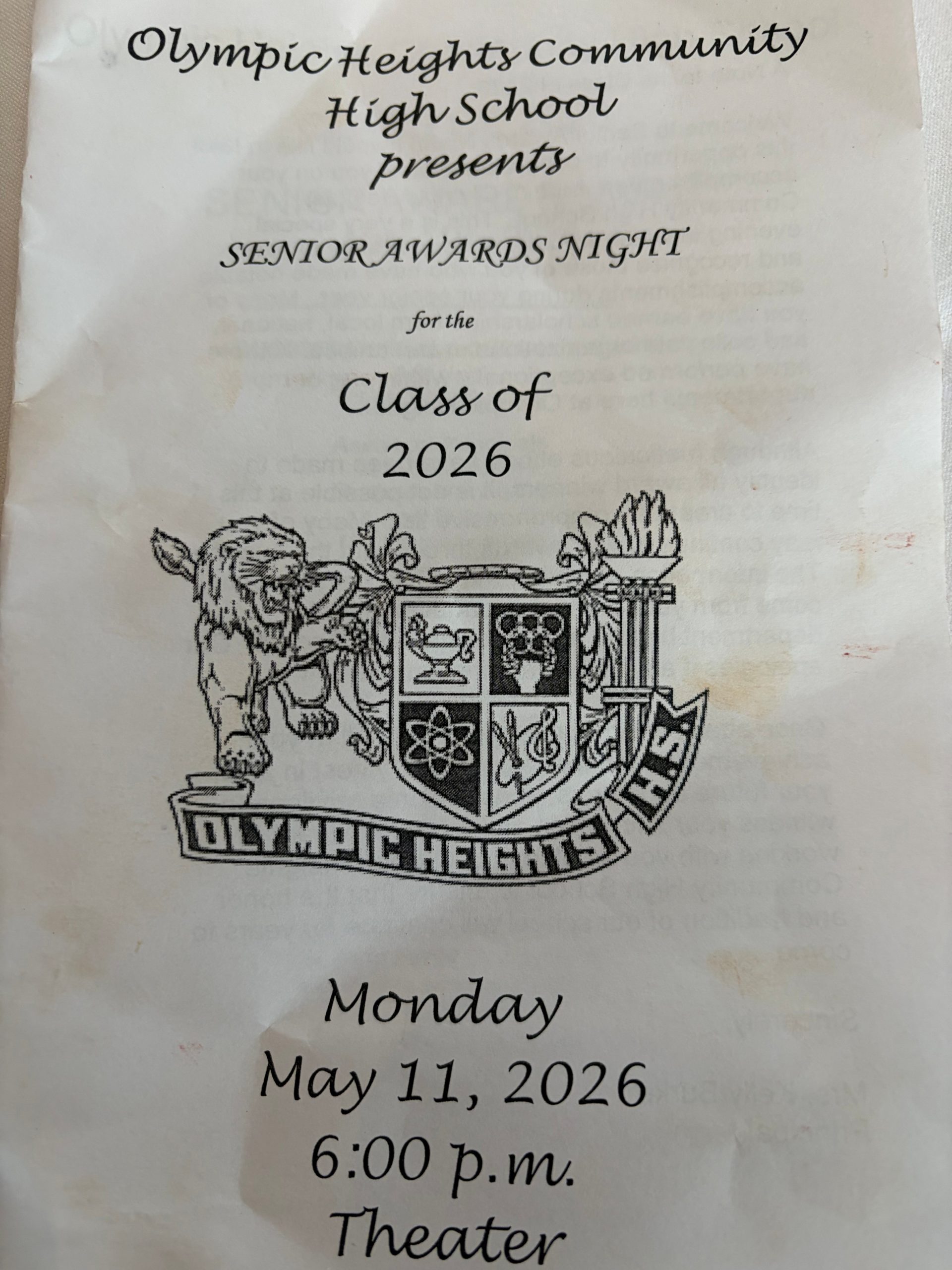 2026-05-11 Olympic Heights Community High School Senior Awards Night 01